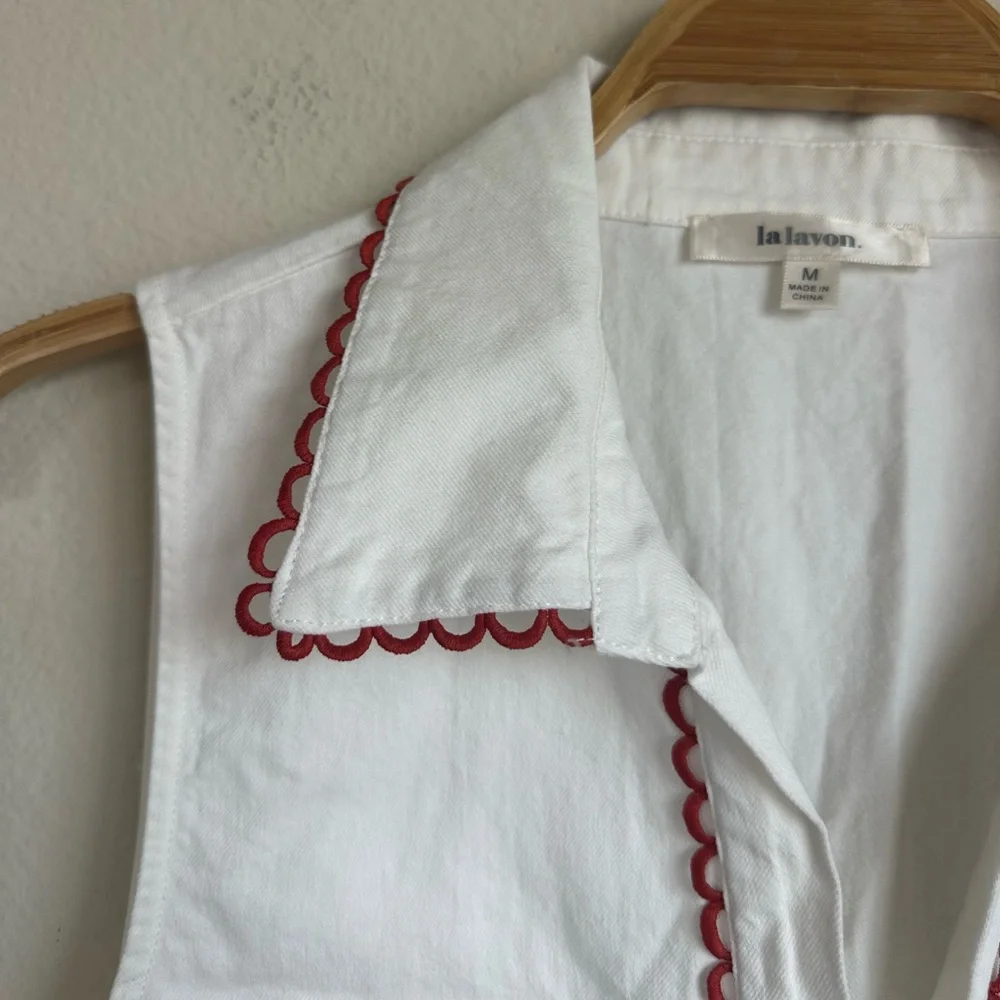 La Lavon Embroidered Sleeveless Dress - Picture 3 of 12